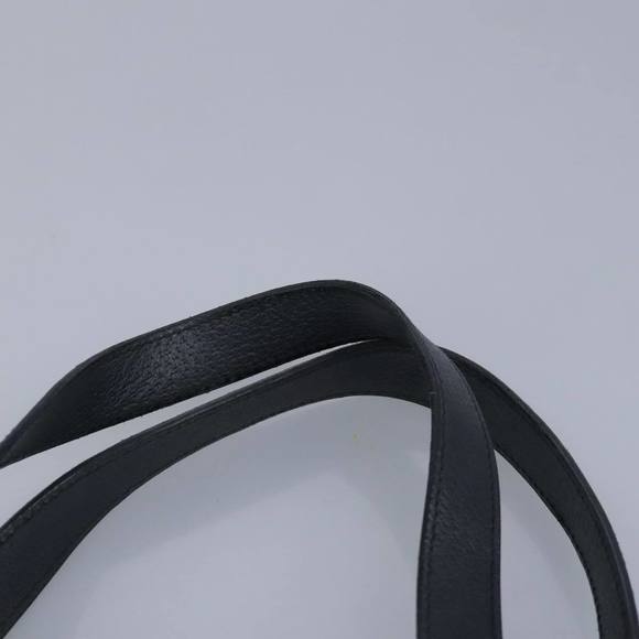 GUCCI GG Canvas Tote Bag Black Gold 130736 Auth 100266 - Picture 8 of 16